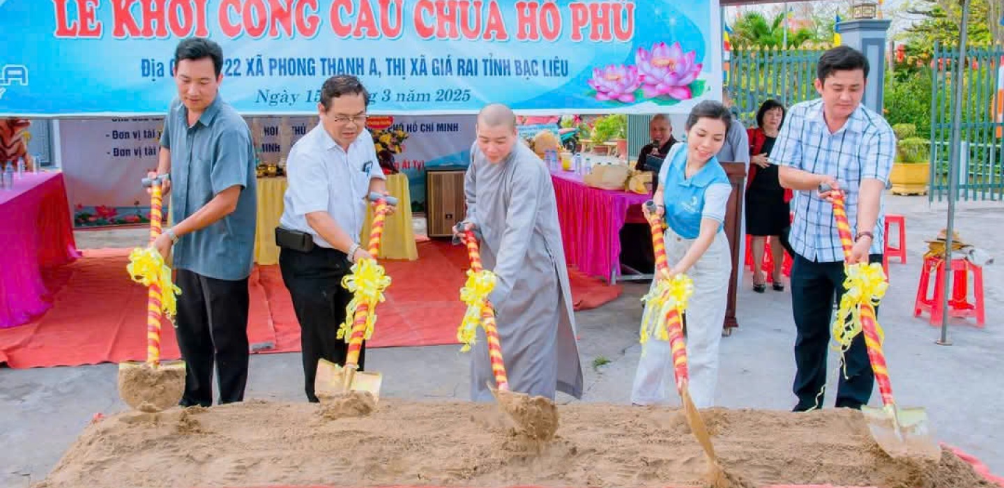 Động Thổ Xây Cầu 2025 Bạc Liêu